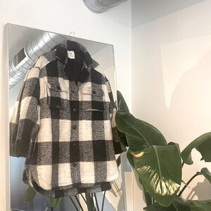 Anine Bing Maeve Buffalo Plaid Jacket